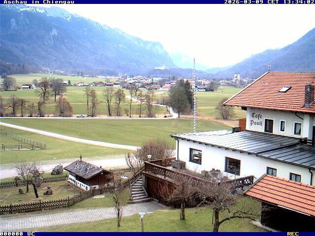 Archiv Foto Webcam Aschau im Chiemgau - Blick Richtung Süden auf Aschau