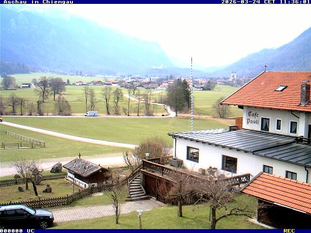 Archiv Foto Webcam Aschau im Chiemgau - Blick Richtung Süden auf Aschau
