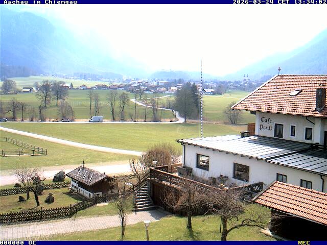 Archiv Foto Webcam Aschau im Chiemgau - Blick Richtung Süden auf Aschau