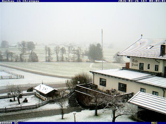 Archiv Foto Webcam Aschau im Chiemgau - Blick Richtung Süden auf Aschau
