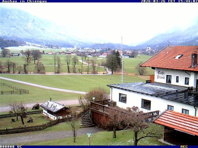 Archiv Foto Webcam Aschau im Chiemgau - Blick Richtung Süden auf Aschau