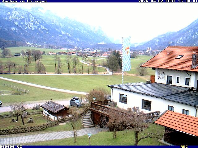 Archiv Foto Webcam Aschau im Chiemgau - Blick Richtung Süden auf Aschau