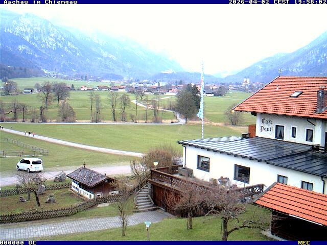 Archiv Foto Webcam Aschau im Chiemgau - Blick Richtung Süden auf Aschau