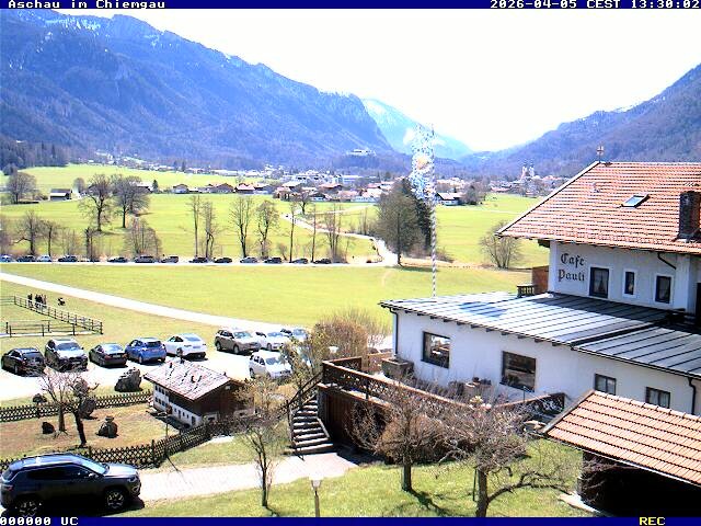 Archiv Foto Webcam Aschau im Chiemgau - Blick Richtung Süden auf Aschau