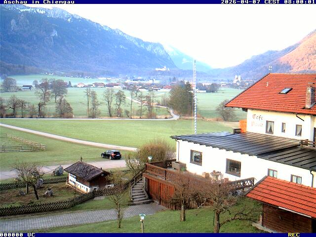Archiv Foto Webcam Aschau im Chiemgau - Blick Richtung Süden auf Aschau
