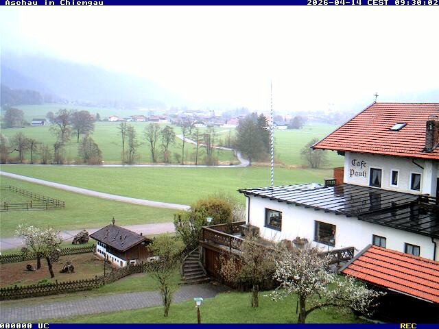 Archiv Foto Webcam Aschau im Chiemgau - Blick Richtung Süden auf Aschau