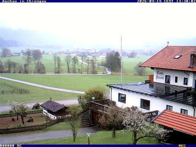 Archiv Foto Webcam Aschau im Chiemgau - Blick Richtung Süden auf Aschau
