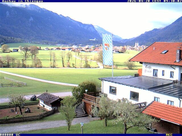 Archiv Foto Webcam Aschau im Chiemgau - Blick Richtung Süden auf Aschau