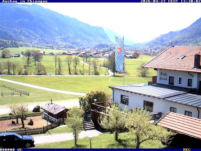 Archiv Foto Webcam Aschau im Chiemgau - Blick Richtung Süden auf Aschau