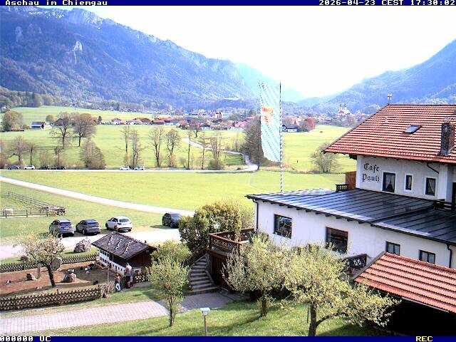 Archiv Foto Webcam Aschau im Chiemgau - Blick Richtung Süden auf Aschau