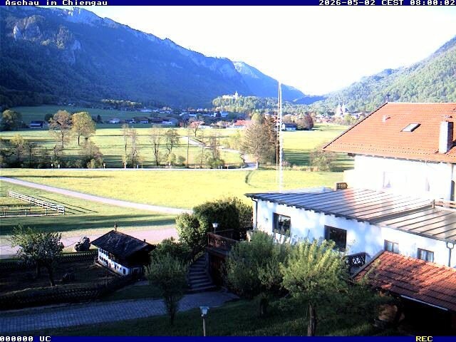Archiv Foto Webcam Aschau im Chiemgau - Blick Richtung Süden auf Aschau