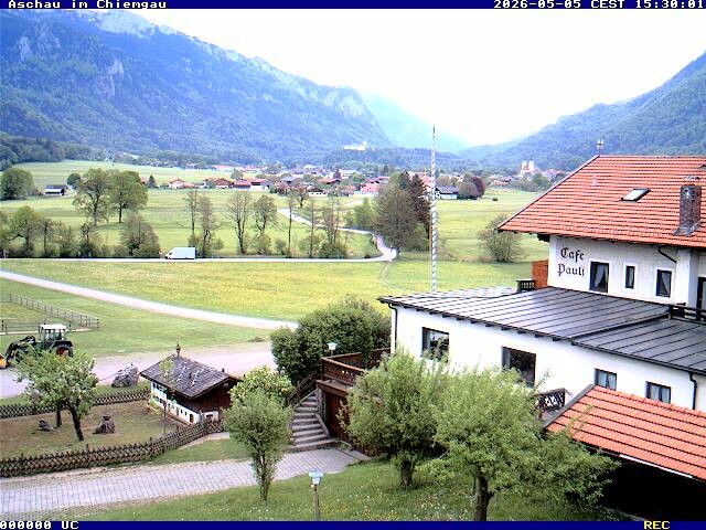 Archiv Foto Webcam Aschau im Chiemgau - Blick Richtung Süden auf Aschau