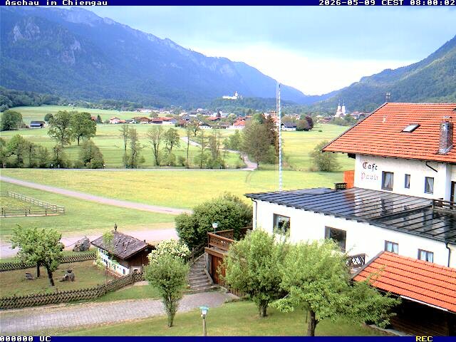 Archiv Foto Webcam Aschau im Chiemgau - Blick Richtung Süden auf Aschau