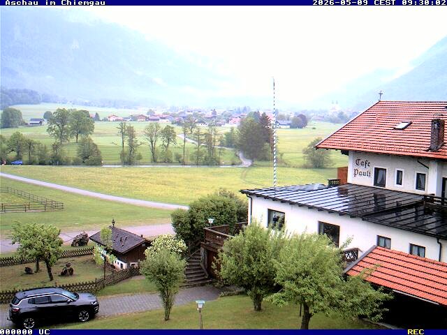 Archiv Foto Webcam Aschau im Chiemgau - Blick Richtung Süden auf Aschau