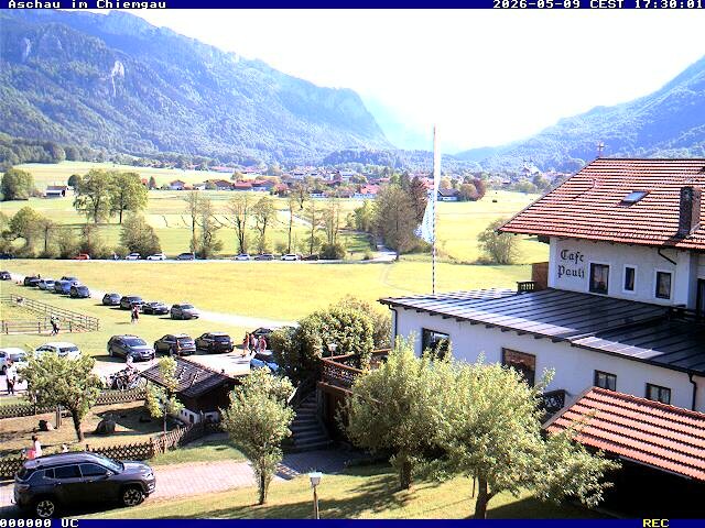 Archiv Foto Webcam Aschau im Chiemgau - Blick Richtung Süden auf Aschau