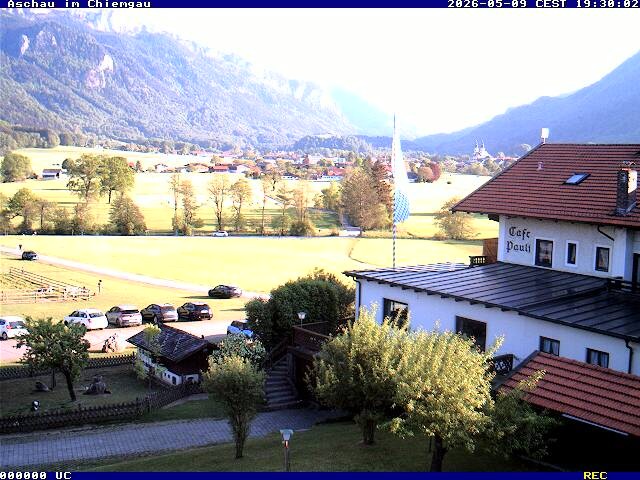 Archiv Foto Webcam Aschau im Chiemgau - Blick Richtung Süden auf Aschau