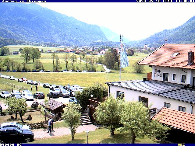 Archiv Foto Webcam Aschau im Chiemgau - Blick Richtung Süden auf Aschau