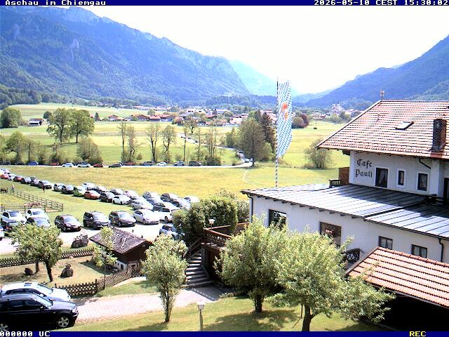 Archiv Foto Webcam Aschau im Chiemgau - Blick Richtung Süden auf Aschau