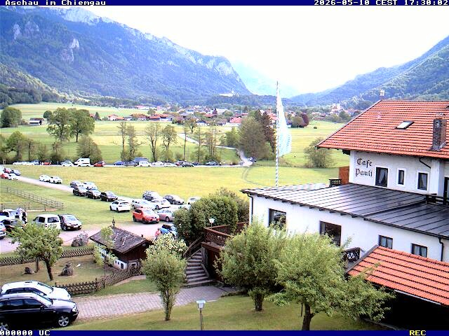 Archiv Foto Webcam Aschau im Chiemgau - Blick Richtung Süden auf Aschau