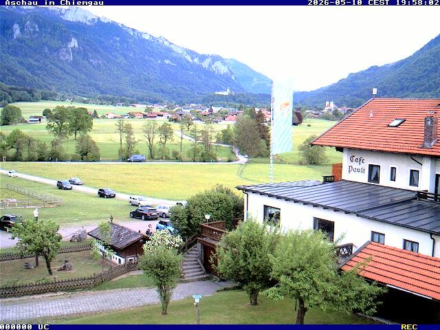 Archiv Foto Webcam Aschau im Chiemgau - Blick Richtung Süden auf Aschau