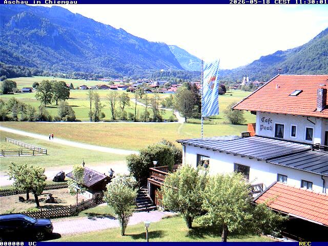 Archiv Foto Webcam Aschau im Chiemgau - Blick Richtung Süden auf Aschau