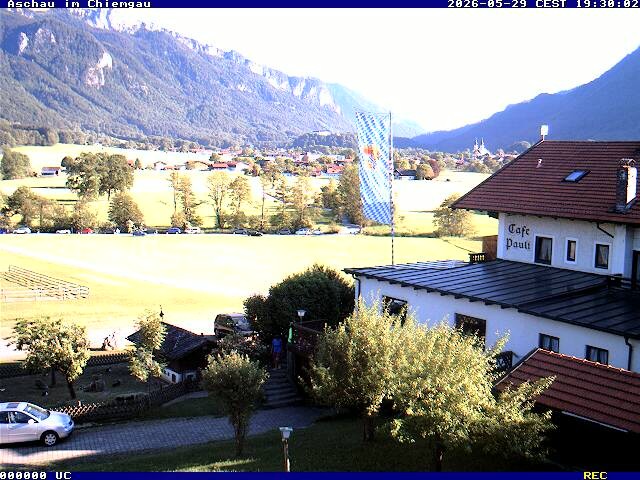 Archiv Foto Webcam Aschau im Chiemgau - Blick Richtung Süden auf Aschau