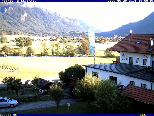Archiv Foto Webcam Aschau im Chiemgau - Blick Richtung Süden auf Aschau