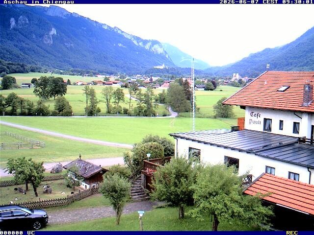 Archiv Foto Webcam Aschau im Chiemgau - Blick Richtung Süden auf Aschau
