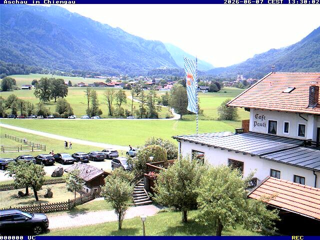 Archiv Foto Webcam Aschau im Chiemgau - Blick Richtung Süden auf Aschau