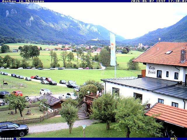 Archiv Foto Webcam Aschau im Chiemgau - Blick Richtung Süden auf Aschau