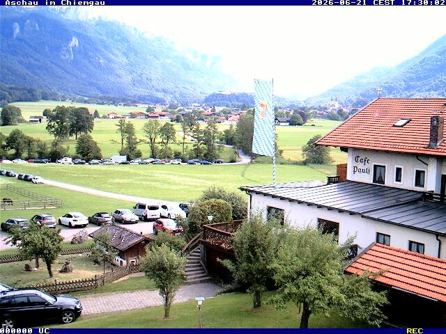 Archiv Foto Webcam Aschau im Chiemgau - Blick Richtung Süden auf Aschau