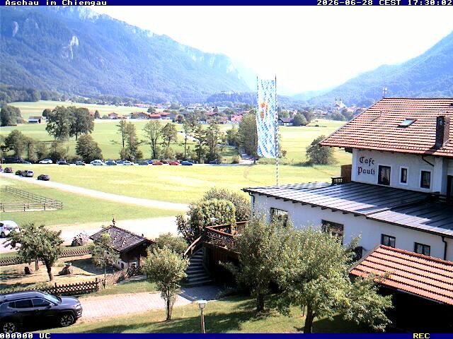 Archiv Foto Webcam Aschau im Chiemgau - Blick Richtung Süden auf Aschau
