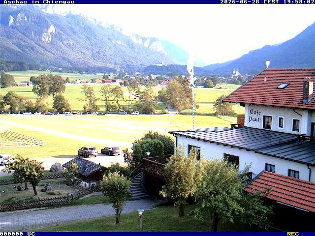 Archiv Foto Webcam Aschau im Chiemgau - Blick Richtung Süden auf Aschau