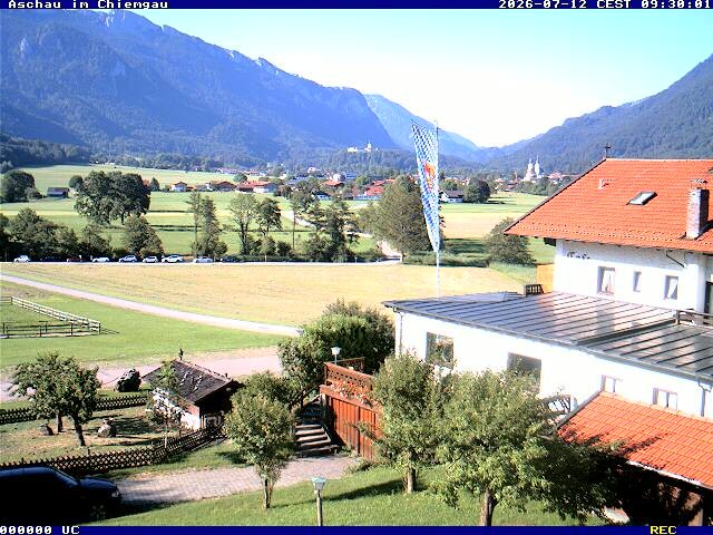 Archived image Webcam Aschau (Chiemgau) - Cafe Pauli
