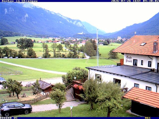 Archived image Webcam Aschau (Chiemgau) - Cafe Pauli
