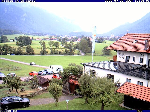 Archived image Webcam Aschau (Chiemgau) - Cafe Pauli