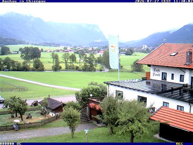 Archiv Foto Webcam Aschau im Chiemgau - Blick Richtung Süden auf Aschau