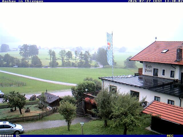 Archiv Foto Webcam Aschau im Chiemgau - Blick Richtung Süden auf Aschau