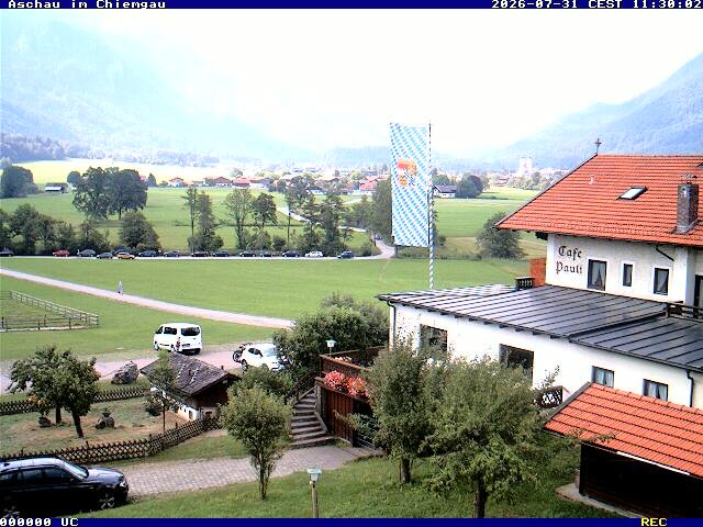Archiv Foto Webcam Aschau im Chiemgau - Blick Richtung Süden auf Aschau