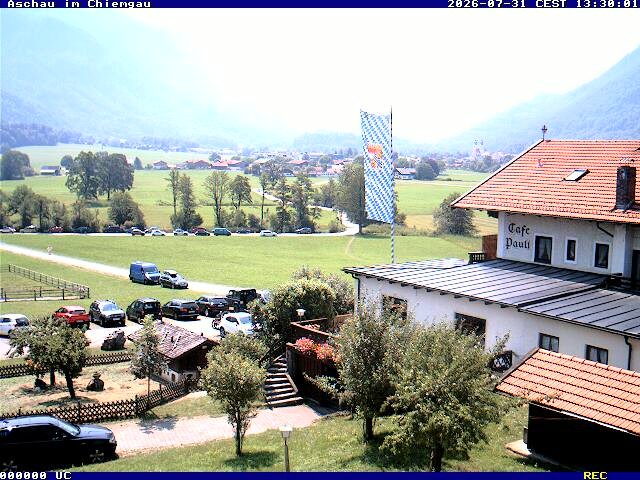Archiv Foto Webcam Aschau im Chiemgau - Blick Richtung Süden auf Aschau