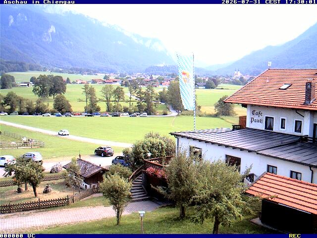 Archiv Foto Webcam Aschau im Chiemgau - Blick Richtung Süden auf Aschau