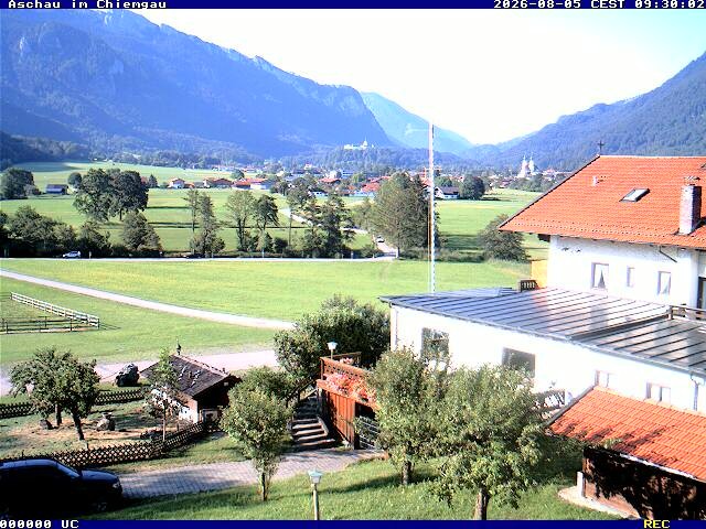Archived image Webcam Aschau (Chiemgau) - Cafe Pauli