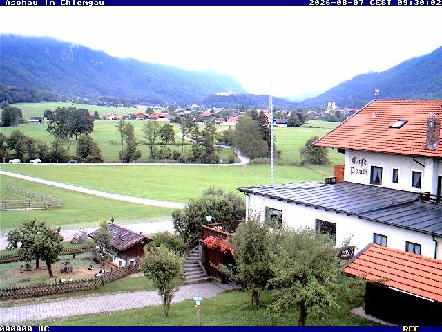 Archiv Foto Webcam Aschau im Chiemgau - Blick Richtung Süden auf Aschau