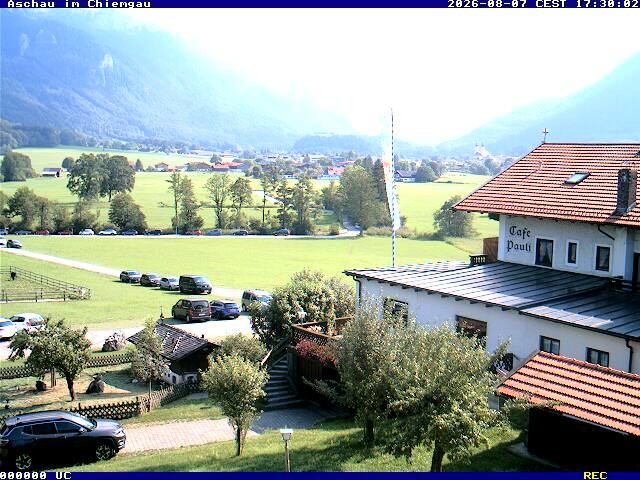 Archiv Foto Webcam Aschau im Chiemgau - Blick Richtung Süden auf Aschau