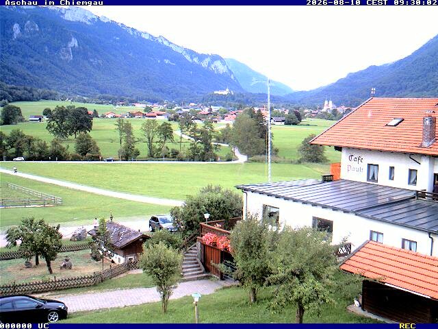 Archiv Foto Webcam Aschau im Chiemgau - Blick Richtung Süden auf Aschau