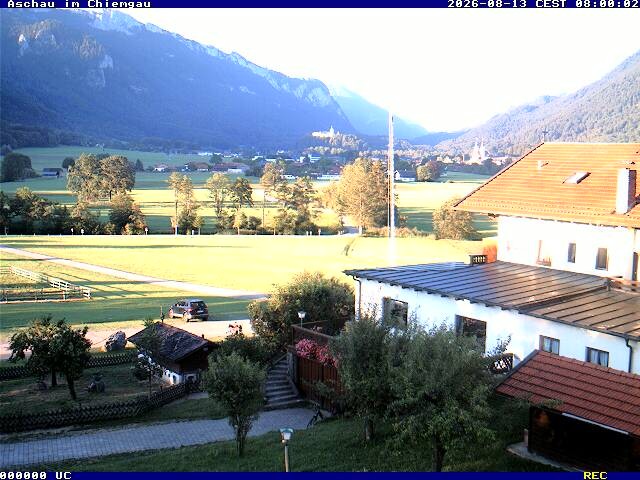 Archived image Webcam Aschau (Chiemgau) - Cafe Pauli