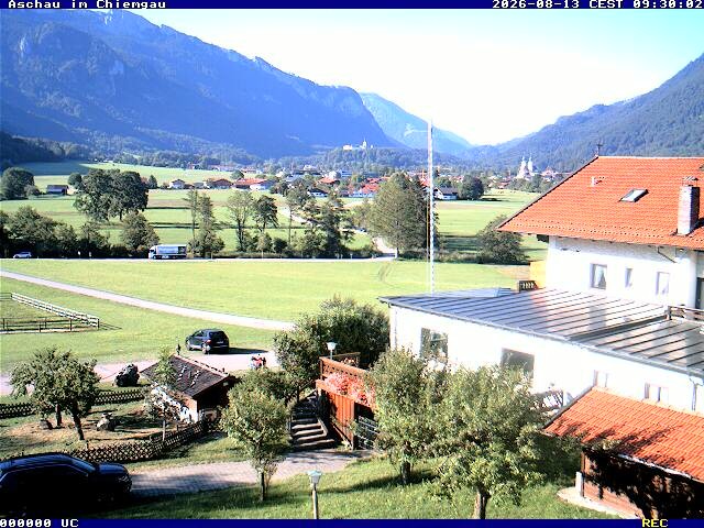 Archived image Webcam Aschau (Chiemgau) - Cafe Pauli