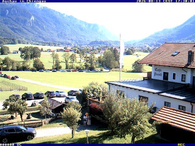 Archived image Webcam Aschau (Chiemgau) - Cafe Pauli
