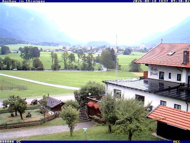 Archiv Foto Webcam Aschau im Chiemgau - Blick Richtung Süden auf Aschau