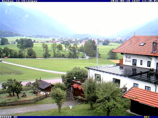 Archiv Foto Webcam Aschau im Chiemgau - Blick Richtung Süden auf Aschau